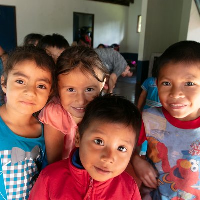 Costa Rican children in daycare, Casas de Alegria